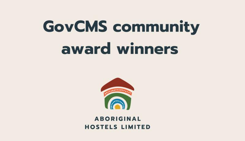 GovCMS Community award